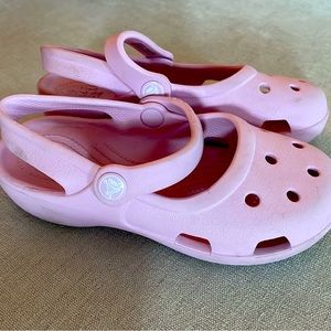 Pink Crocs Size 11